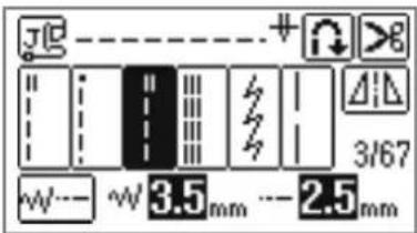 JP 3/67 W 3.5 mm -- 2.5 mm