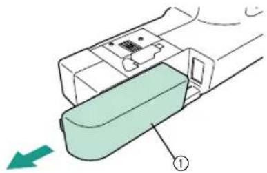 BABY LOCK Sofia BL137A - Remove the flat bed attachment. - 1