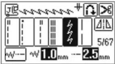 JP + 8 5/67 W--- W/1.0mm --- 2.5mm