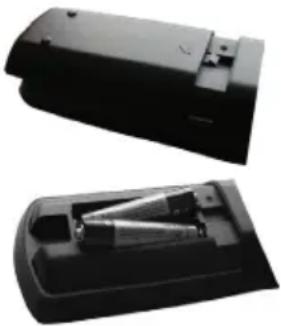 Finlux 65FLHKR995LCH - Akkujen liittäminen - 1