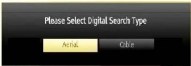 Please Select Digital Search Type Aerial Cable