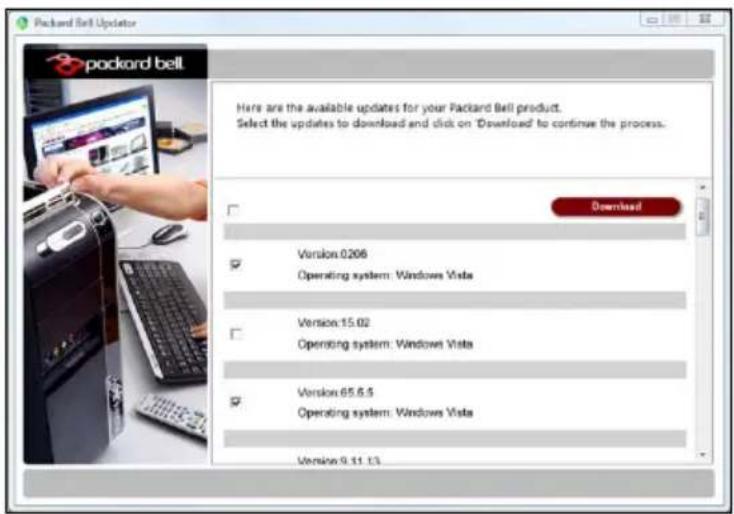 PACKARD BELL EasyNote Butterfly S - Packard Bell Updater - 1