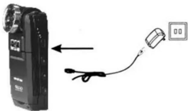 GOCLEVER DVR FULL HD IR - Ładowanie baterii - 1