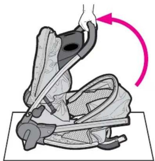 GRACO FastAction Fold - To Open Stroller • Ouvrir la poussette - 3