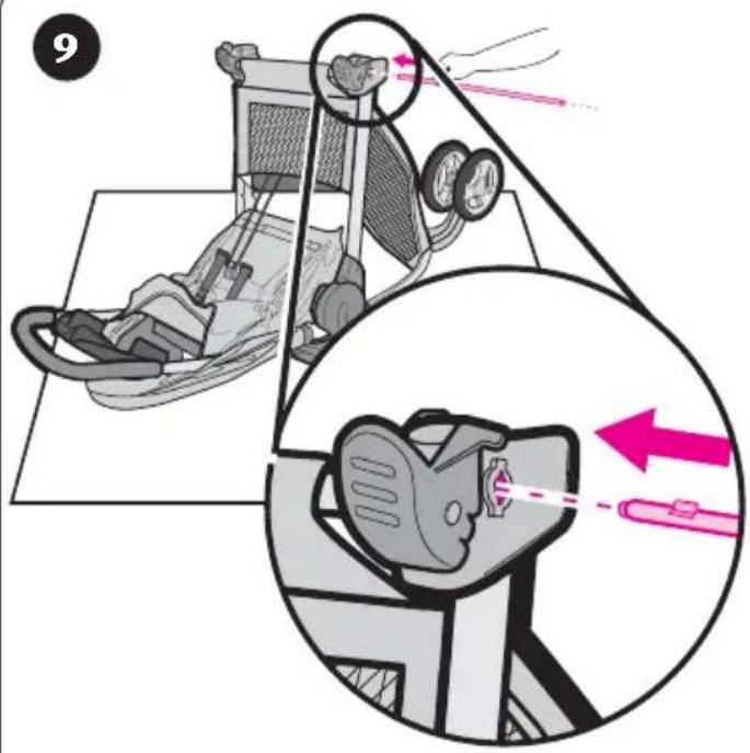 GRACO FastAction Fold - Rear Wheels • Les roues arrières - 3