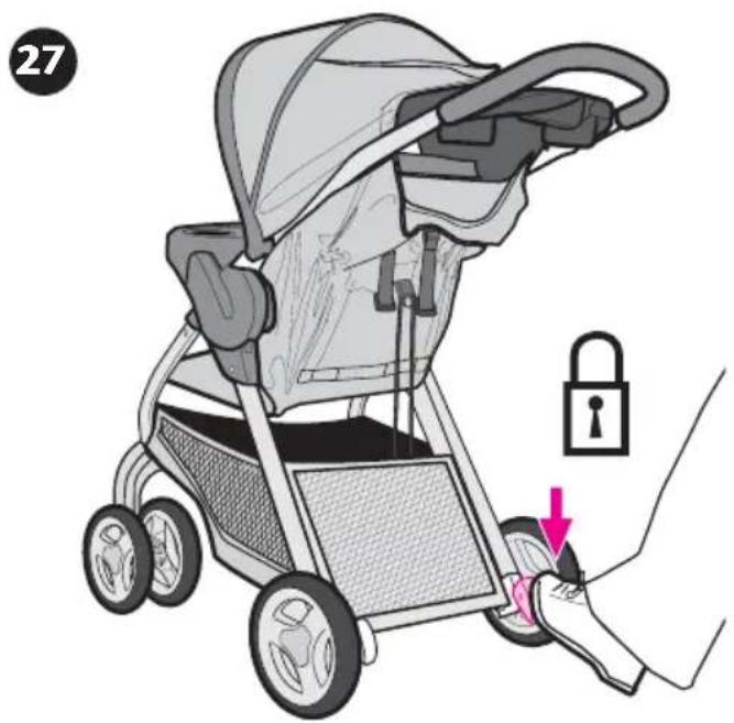 GRACO FastAction Fold - WARNING CHECK - 1
