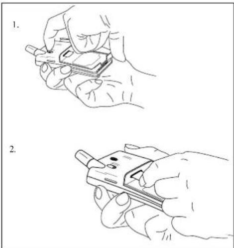 ERICSSON GF768 - Removing SIM Card - 1