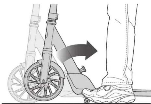 RAZOR A5 Prime - □ How to Use Kickstand - 1