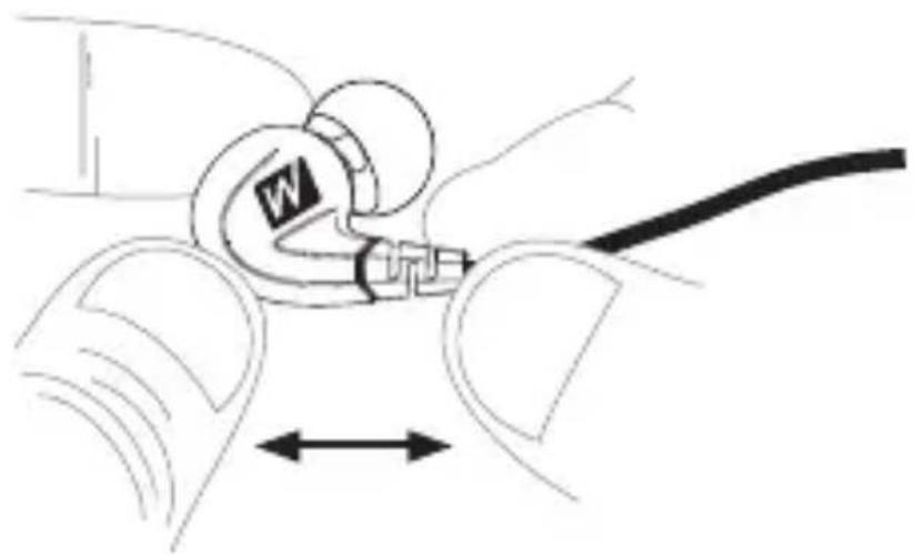 MEE audio M7P - REPLACING THE CABLE - 1
