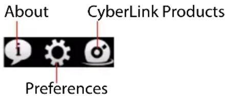 About CyberLink Products i Preferences
