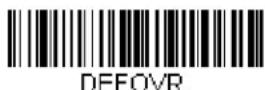 HONEYWELL 7980G-2USBC-0 - Resetting the Factory Defaults - 2