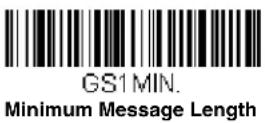 HONEYWELL 7980G-2USBC-0 - GS1-128 Message Length - 1