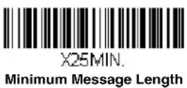 HONEYWELL 7980G-2USBC-0 - Matrix 2 of 5 Message Length - 1
