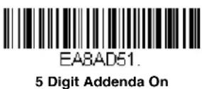 HONEYWELL 7980G-2USBC-0 - EAN/JAN-8 Addenda - 3