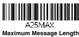 HONEYWELL 7980G-2USBC-0 - Straight 2 of 5 IATA Message Length - 2