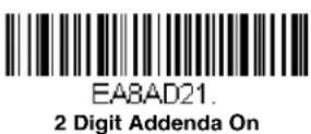 HONEYWELL 7980G-2USBC-0 - EAN/JAN-8 Addenda - 1