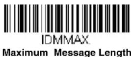 HONEYWELL 7980G-2USBC-0 - Data Matrix Message Length - 2