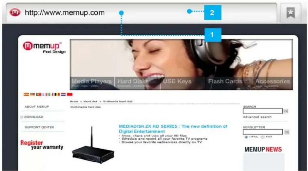 http://www.memup.com 2 1 memup™ Feel Design Media Players Hard Disks USB Keys Flash Cards Accessories ABOUT MEMUP DOWNLOAD SUPPORT CENTER Register your warranty MEDIADISK ZX HD SERIES : The new definition of Digital Entertainment - Store, share and view all your HD files - Schedule and record all your favorite TV programs - Browse your favorite webservices directly on TV SEARCH Advanced search NEWSLETTER MEMUP NEWS