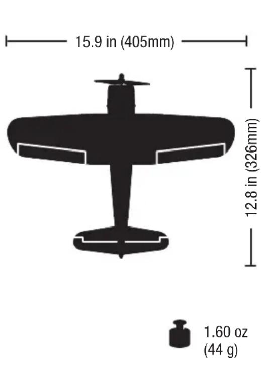E-flite EFLU2600IC - Specifications - 1