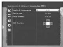 SAMSUNG DSB-A200C - Impostazioni OSD - 1