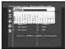 SAMSUNG DSB-A200C - Per modificare il nome di un canale - 2