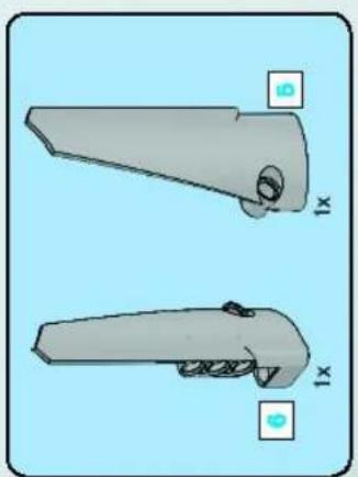 Two 3D-rendered mechanical parts with circular features, shown against a light blue background (no text or symbols)