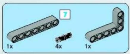 Illustration of two mechanical components with labeled dimensions (1x and 4x), no text or symbols present.