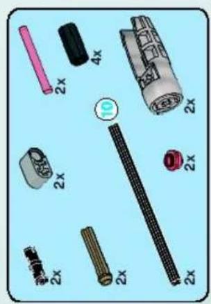 Diagram showing various components of a mechanical assembly with labeled parts and a central circle containing '10'.