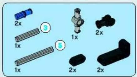 Diagram of two cylindrical objects with black connectors and red arrows indicating direction, no text or symbols present