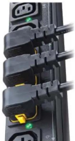 APC AP8702S-NA - Locking IEC output cords - 1
