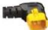 APC AP8702S-NA - Locking IEC output cords - 3