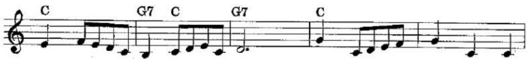 C G7 C G7 C
