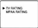 FUNAI FT4913C - [TV RATING SET UP] - 2