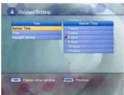 System Setting Time Border Time Free Daylight Timing Header Time 1 Frame 2 Frame 3 Frame 4 Frame 5 Frame 6 Frame 7 Frame 8 Frame 9 Frame 10 Frame Change via: entire. Preview