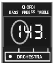 BASS CHORD/ FREEBS TREBLE 143. • ORCHESTRA
