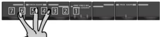 7 6 5 4 3 2 ONE FREE BAF POTCH CHARGE 1 FREE BAFS