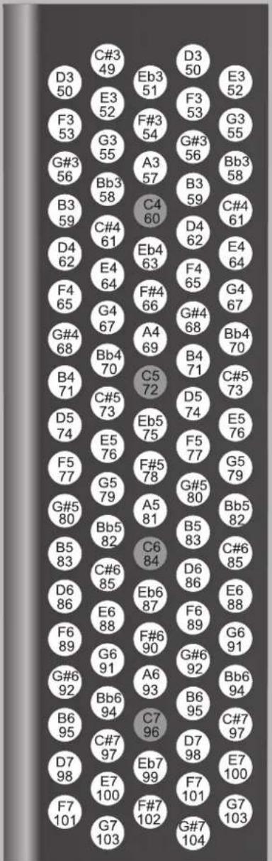 ROLAND FR-3B - Treble Mode (only on the FR-3sb and FR-3b) - 5