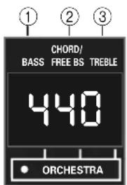 ① CHORD/ BASS FREE BS TREBLE 440 • ORCHESTRA