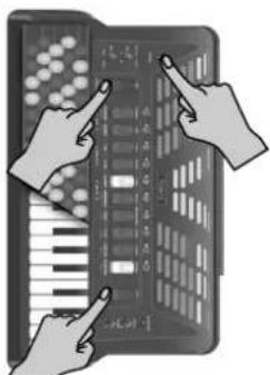 ROLAND FR-3B - Restoring the factory defaults - 1
