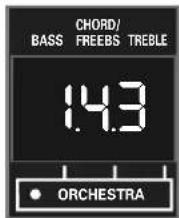 ROLAND FR-3B - ■Using two different orchestral sounds for the Bass button keyboard - 1