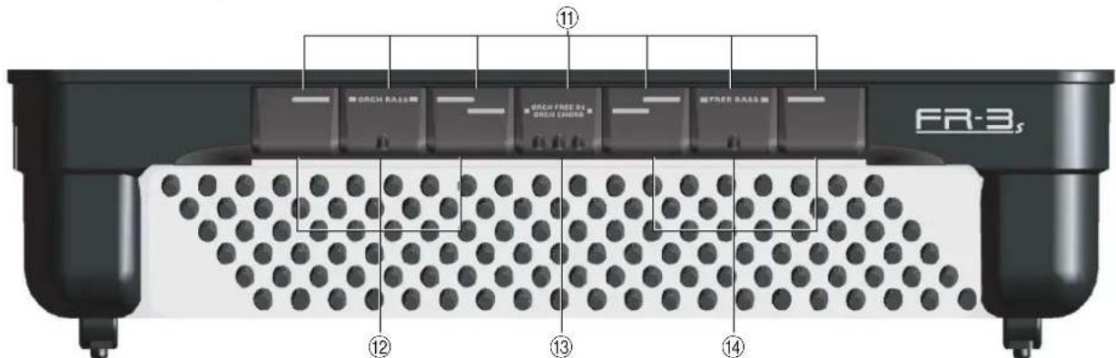 ORCH BASS ORCH FREE DL ORCH CABB FREE BASS FR-3s ⑪ ⑫ ⑫ ⑫