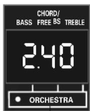 CHORD/ BASS FREE BS TREBLE 2.40 • ORCHESTRA