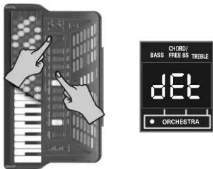 CHORD/ BASS FREE BS TREBLE dEt • ORCHESTRA