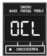 ROLAND FR-3B - ■Setting the volume of the (Treble) Orchestra sound - 2