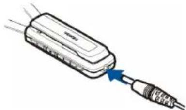 NOKIA HS-12W - ■Charge the battery - 1