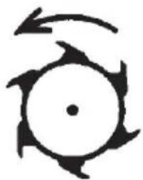 Rover Regal SP Mulch 'N Catch 75m - SAFETY SYMBOLS LOCATED ON THE MULCH PLUG - 2