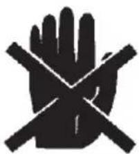 Rover Regal SP Mulch 'N Catch 75m - SAFETY SYMBOLS LOCATED ON THE MULCH PLUG - 3