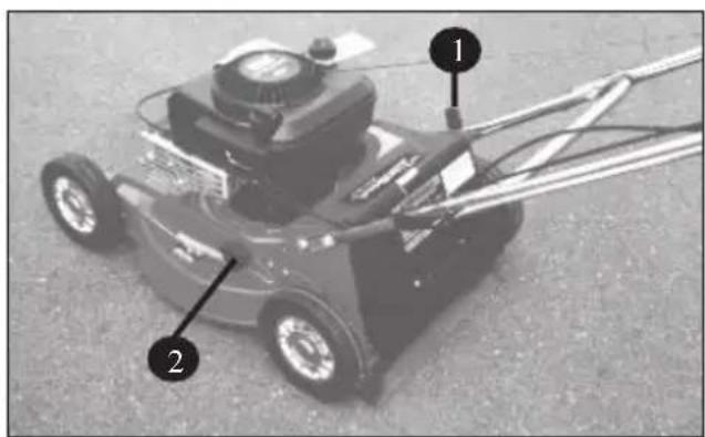 Rover Regal SP Mulch 'N Catch 75m - Vari-Tilt Conbar Adjustment - Catching (Figure. 3): - 1