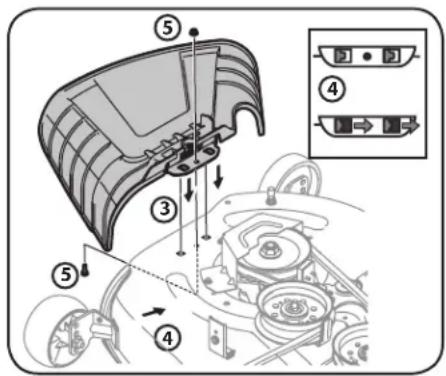 TROY-BILT Mustang 46 XP - WARNING - 1