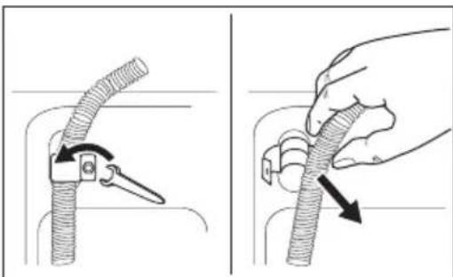 ELECTROLUX EWF12932S - Disconnect the mains plug from the mains socket. - 1